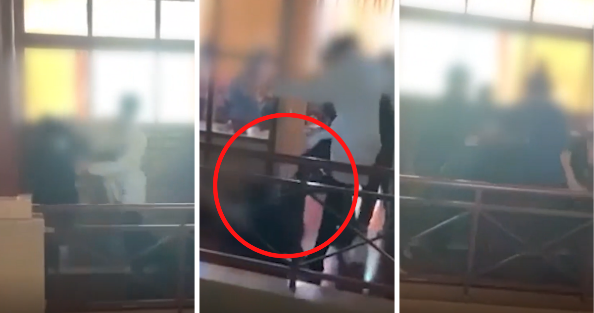 Combos y patadas: captan pelea entre al menos 6 alumnos en liceo de San Pedro de la Paz
