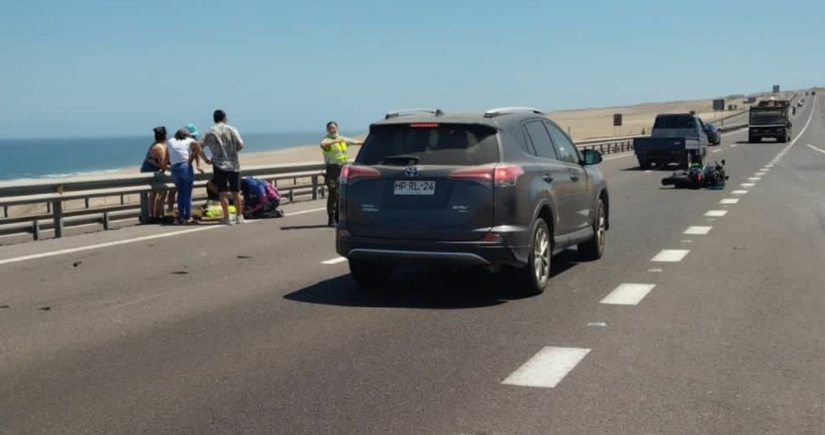 atropelló carabinero en Iquique