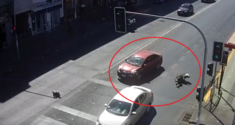 Captura de video de cámara de seguridad