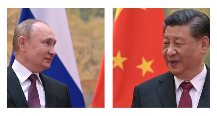 Presidentes de Rusia y China