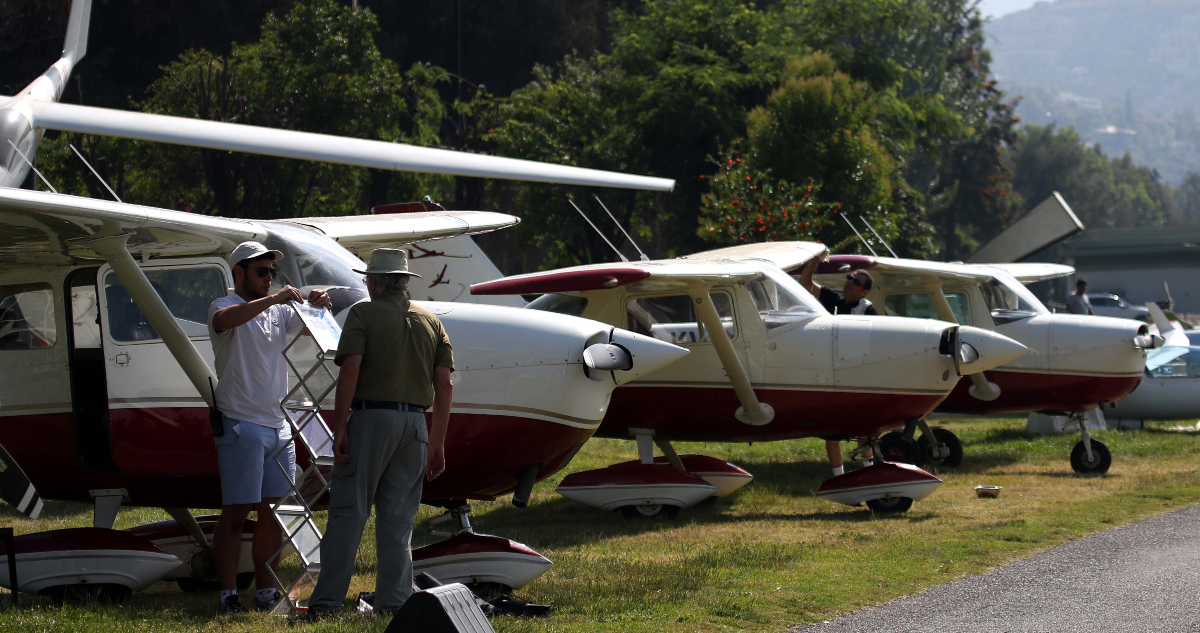 Contexto: Open Day organizado por el club de Planeadores de Vitacura
