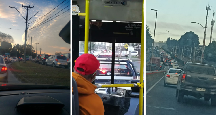 Ministro de Transporte por colapso en el Gran Concepción.