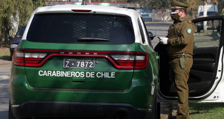 Imagen de contexto de una patrulla de Carabineros