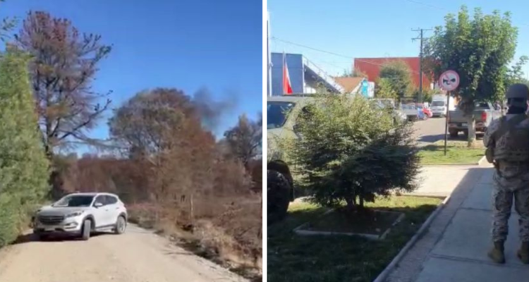 Contratistas forestales por disparos en arribo de Siches