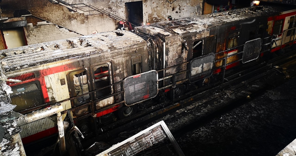 Declaran culpable al acusado por incendiar la estación San Pablo del Metro