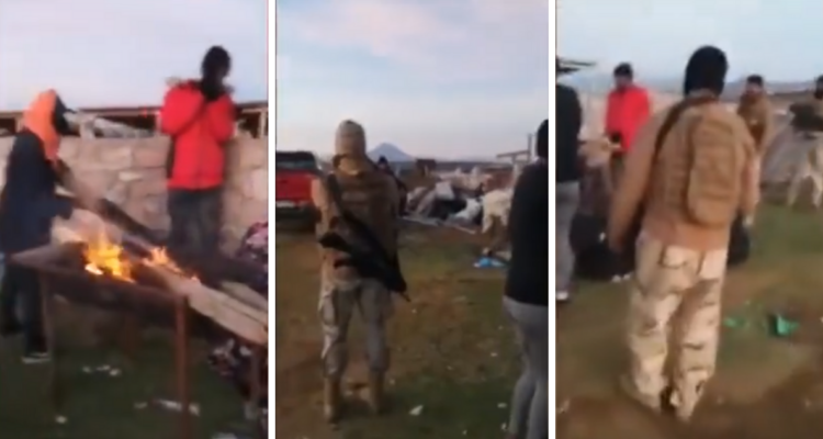 denuncian a militares por quemar cercos en colchane