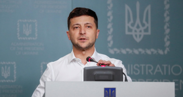 Volodímir Zelenski, presidente de Ucrania