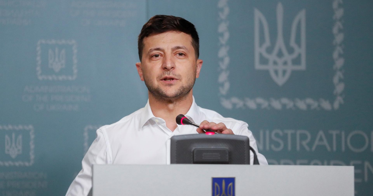 Volodímir Zelenski, presidente de Ucrania