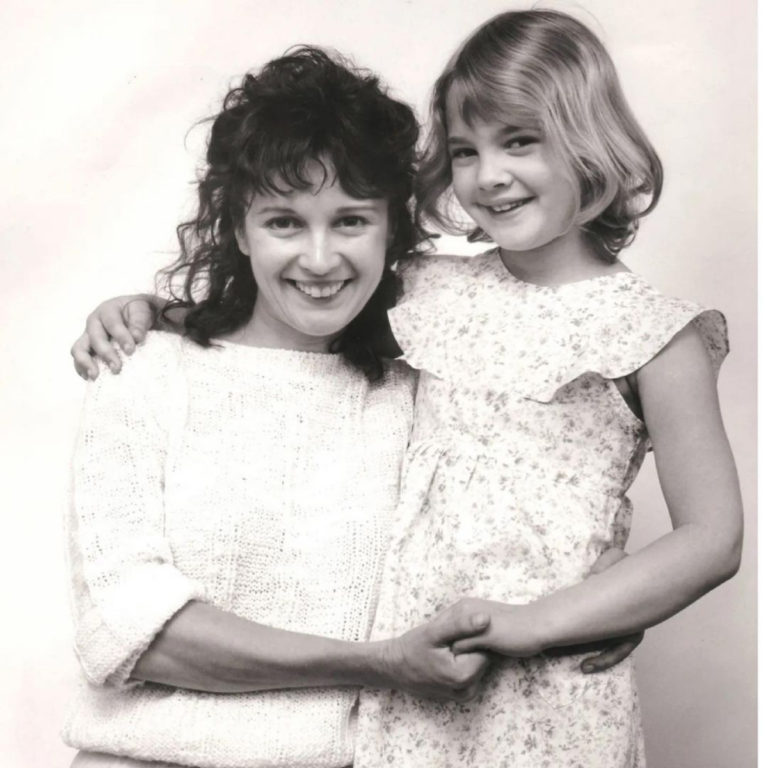 Drew Barrymore y su madre