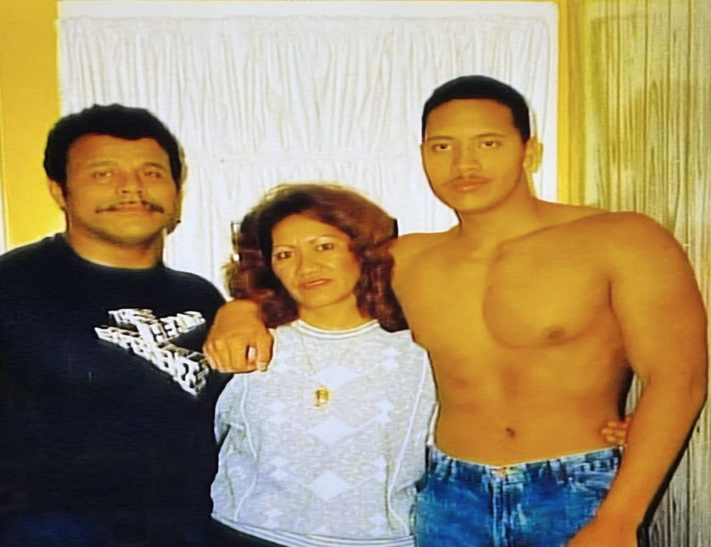 Familia de Dwayne Johnson 