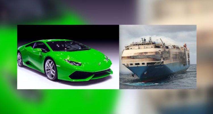El buque Felicity Ace se hundió en el Atlántico con miles de Lamborghini y otros autos de lujo