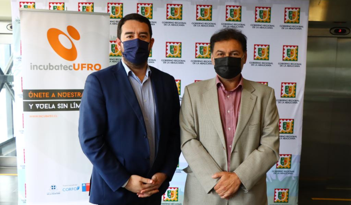 Gobernador de la Araucanía y representante IncubatecUFRO