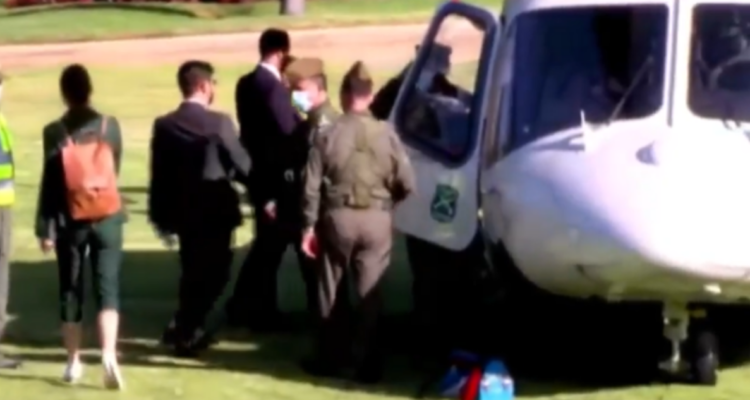 boric toma helicoptero