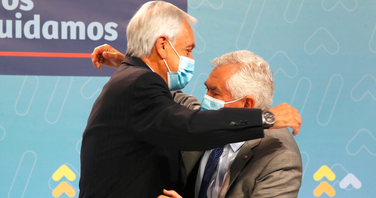 Piñera y Paris en último balance televisado por pandemia de covid-19