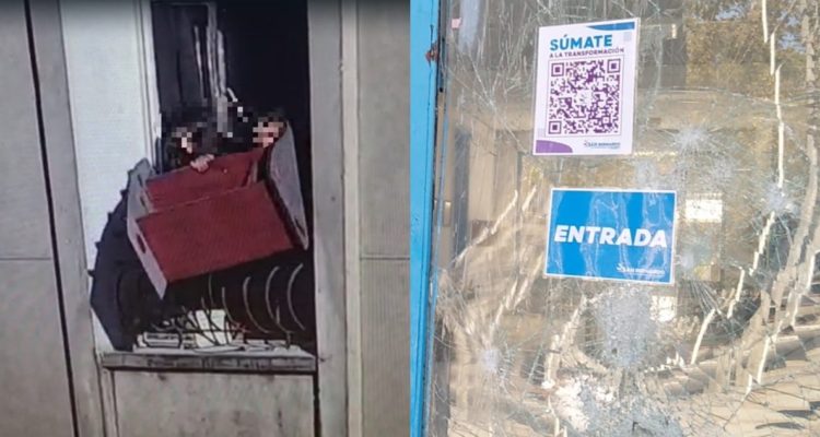 Gobierno se querella por saqueo en departamento y por ataque contra municipio de San Bernardo