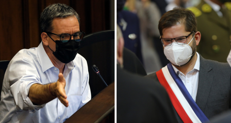 Harboe frase Boric Constitución