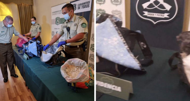 Incautan cerca de 32 kilos de droga en Temuco