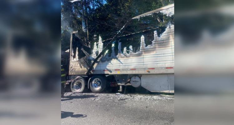 camión destruido incendio Ercilla