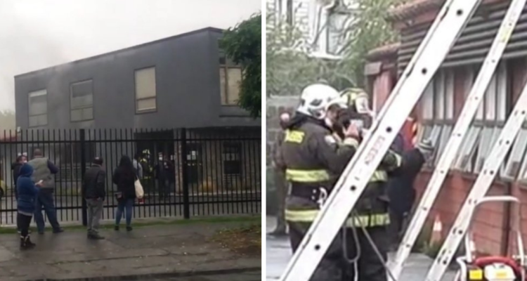 Incendio en centro de diálisis en Osorno: los 18 pacientes fueron evacuados por Bomberos