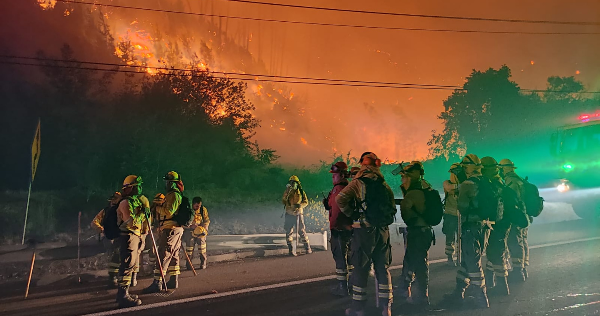 Incendio en Ruta 68