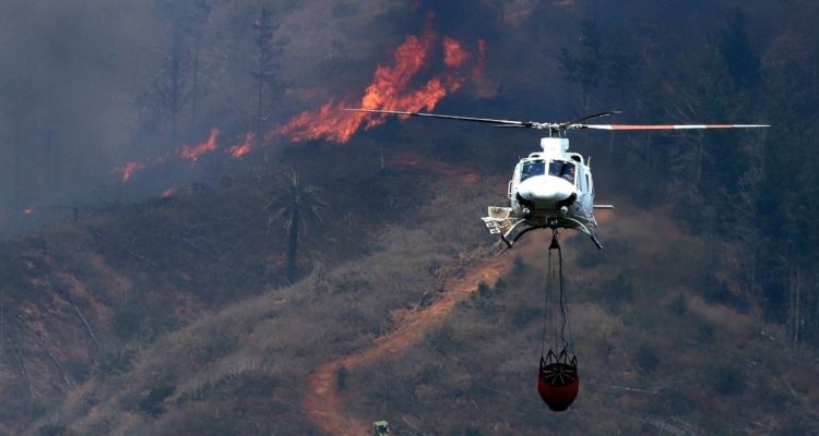 Incendios forestales Araucanía