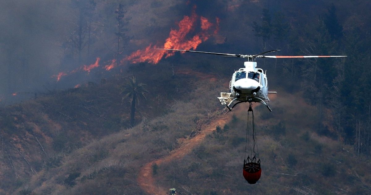 Incendios forestales Araucanía