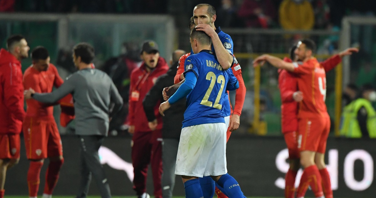Italia vs Macedonia del Norte.