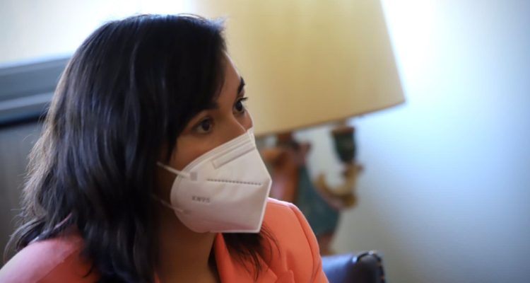 Izkia Siches en su visita a La Araucanía