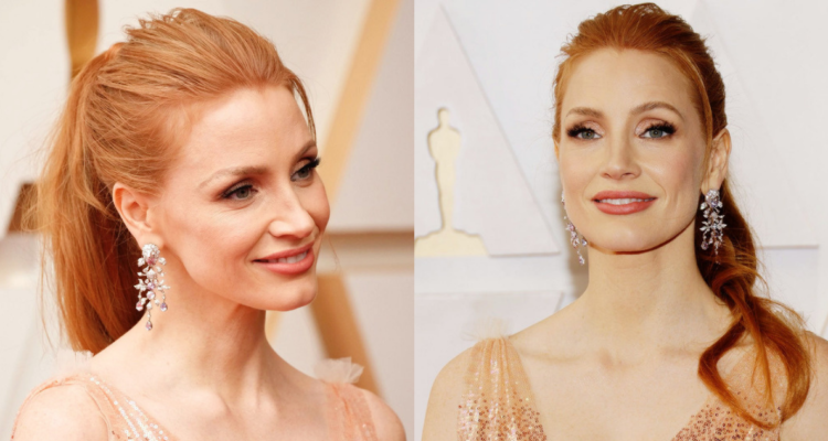 Jessica Chastain en los Óscar