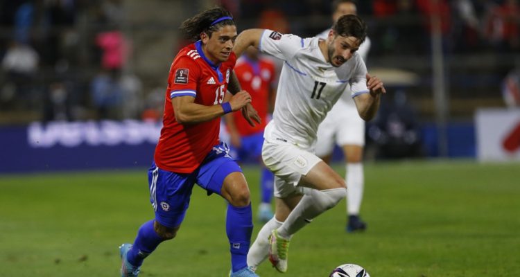 Joaquín Montecinos vs Uruguay.