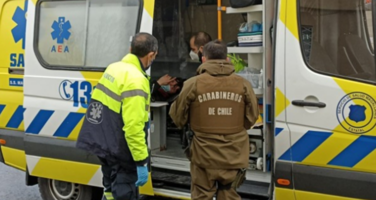 joven apuñalado en punta arenas