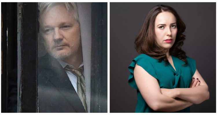 Julian Assange y Stella Moris