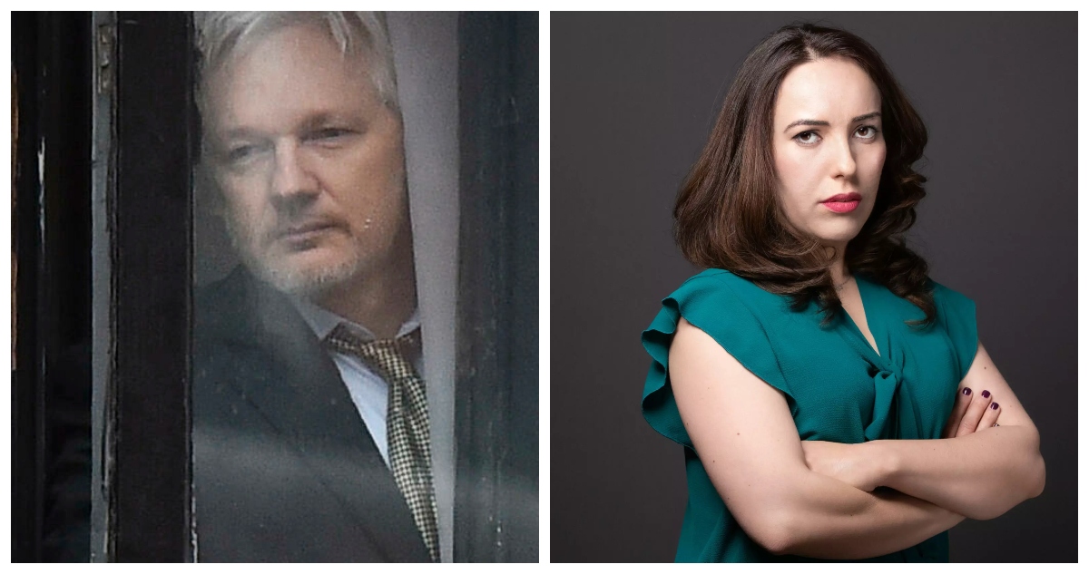 Julian Assange y Stella Moris