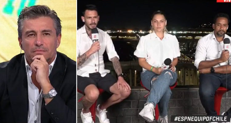 Fernando Solabarrieta tuvo un áspero cruce con Beausejour y Pinilla.