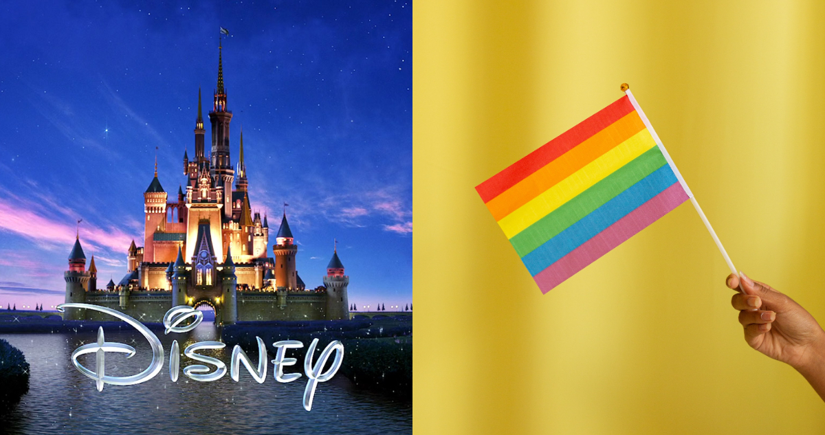 Disney, bandera LGBT