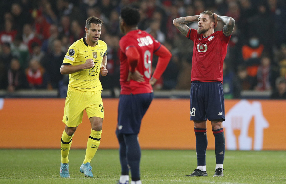 Champions League: Lille vs Chelsea.