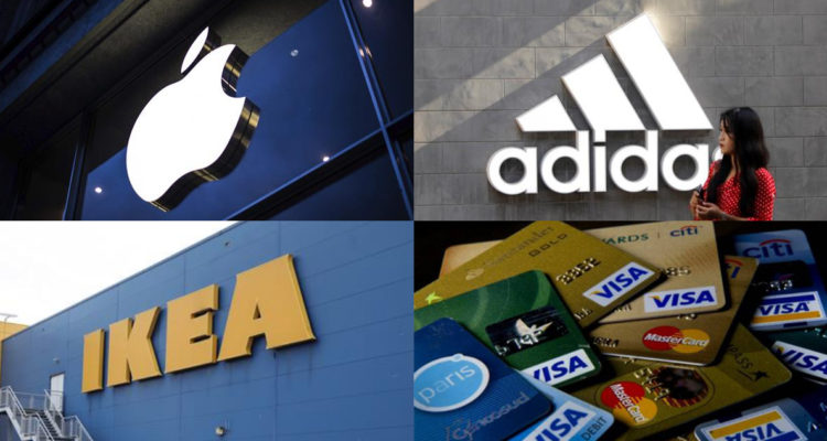 Marcas y empresas “castigan” a Rusia con cese masivo de producción y cierre de tiendas