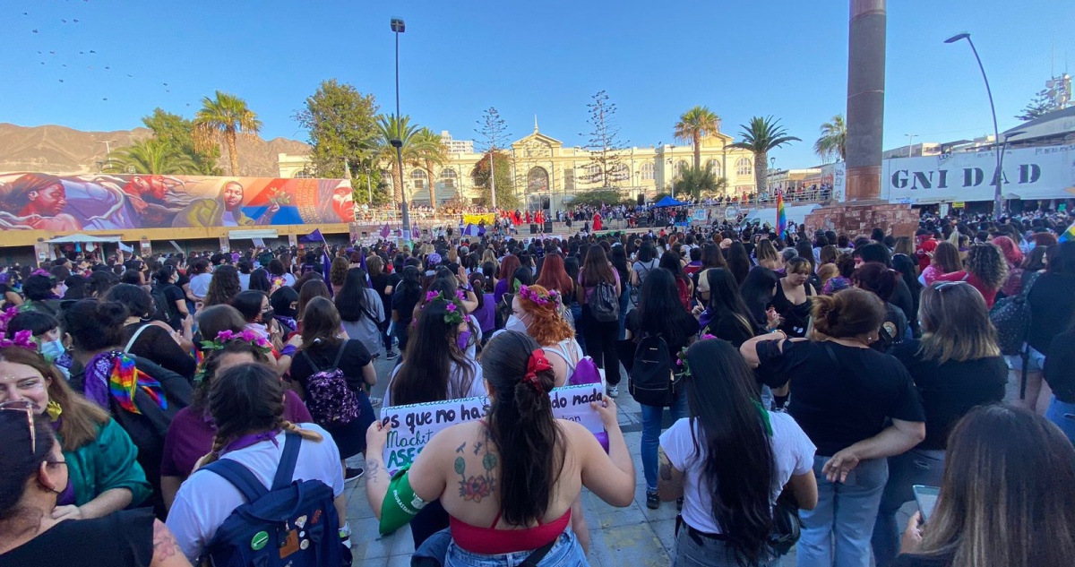 Marcha 8M en Chile
