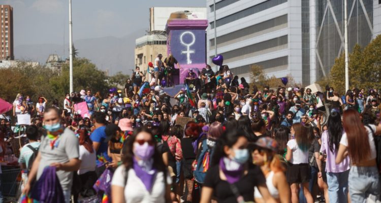 Marcha 8M en Chile