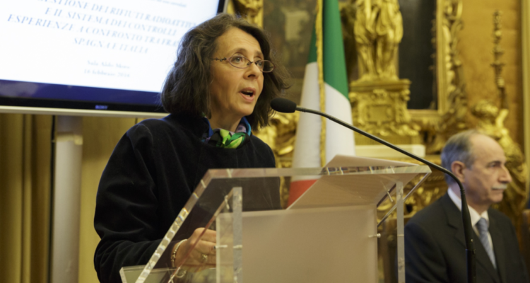 Viceministra de Relaciones Exteriores de Italia, Marina Sereni.