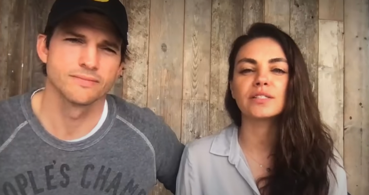 Ashton Kutcher y Mila Kunis