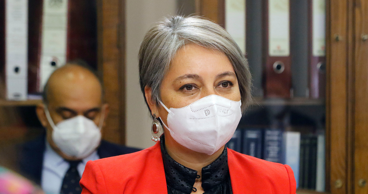Imagen de la ministra del Trabajo