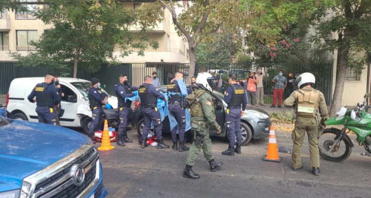 Detención de motochorro tras choque con camión en Providencia reveló nuevo modus operandi