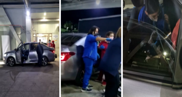 mujer da a luz en taxi en curicó