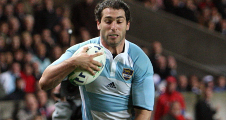 Federico Aramburu con Los Pumas