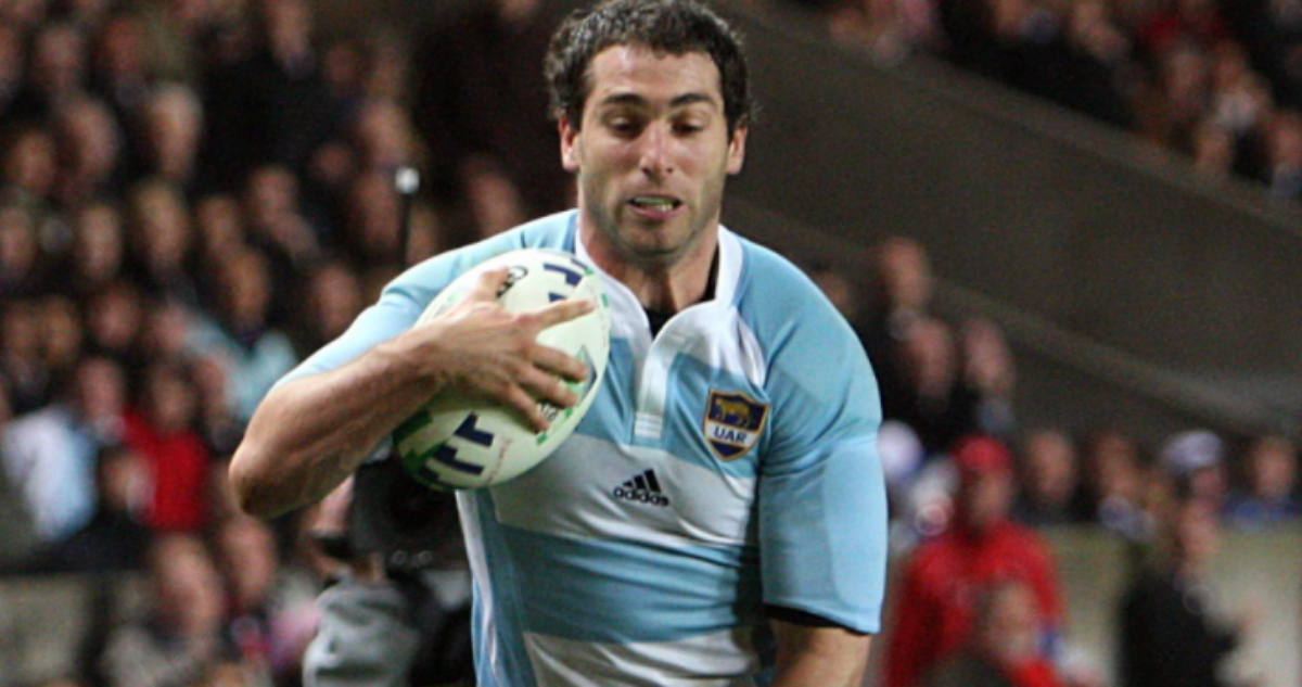 Federico Aramburu con Los Pumas