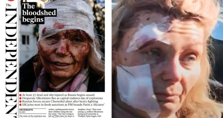 La foto de Olena Kurilo dio la vuelta al mundo