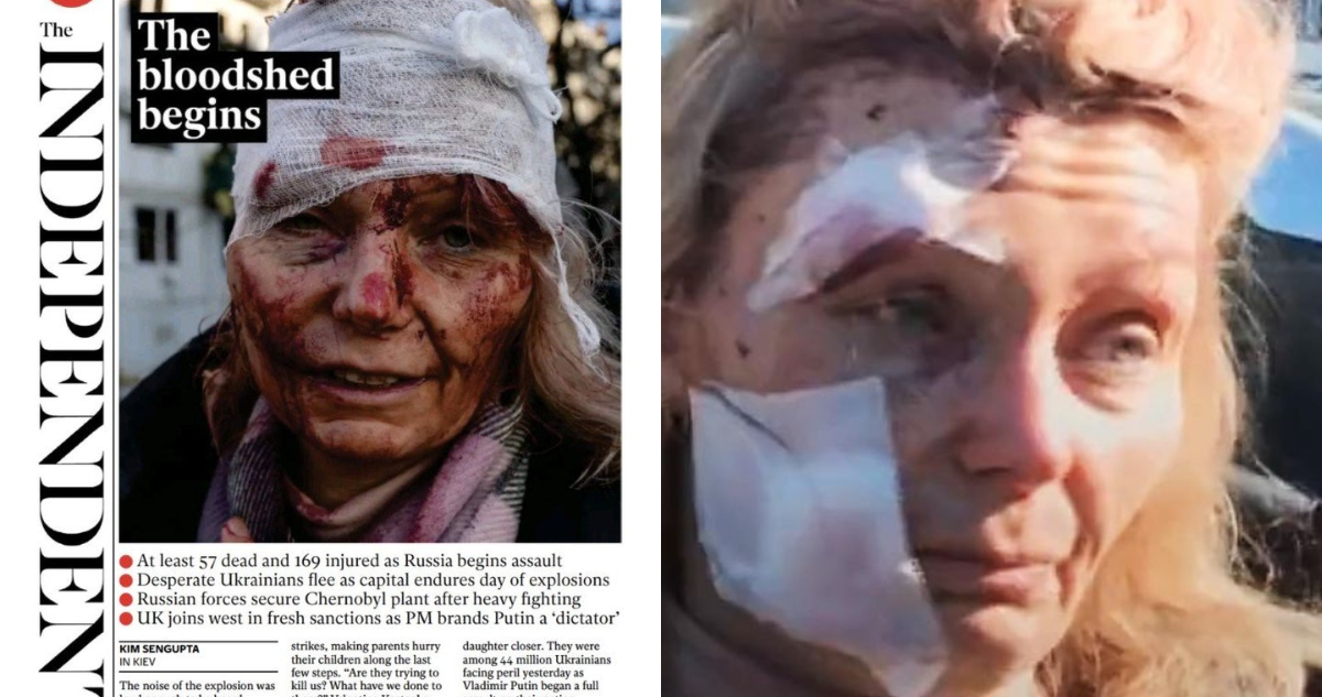 La foto de Olena Kurilo dio la vuelta al mundo