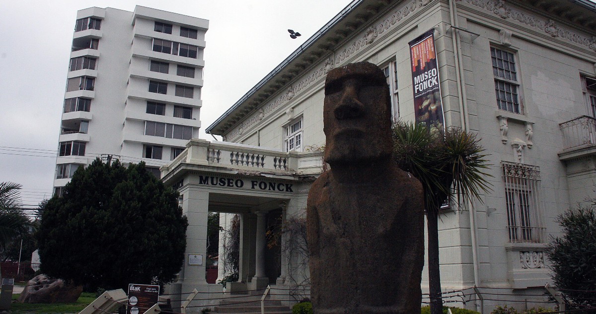 Museo Fonck de Viña del Mar planea devolver tradicional moai a Rapa Nui