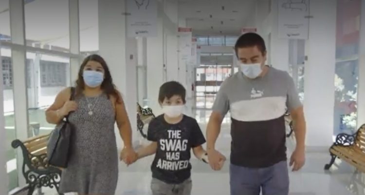 Niño baleado en la cabeza en San Bernardo se recupera tras 6 meses